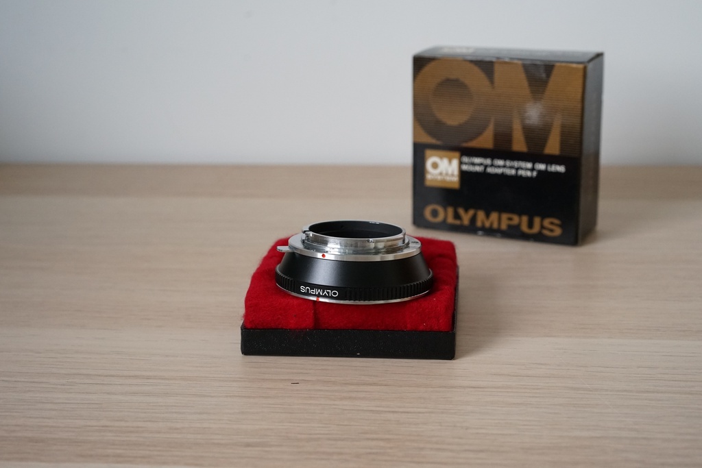 Adaptateur Objectif Olympus OM > Olympus PEN F / FT