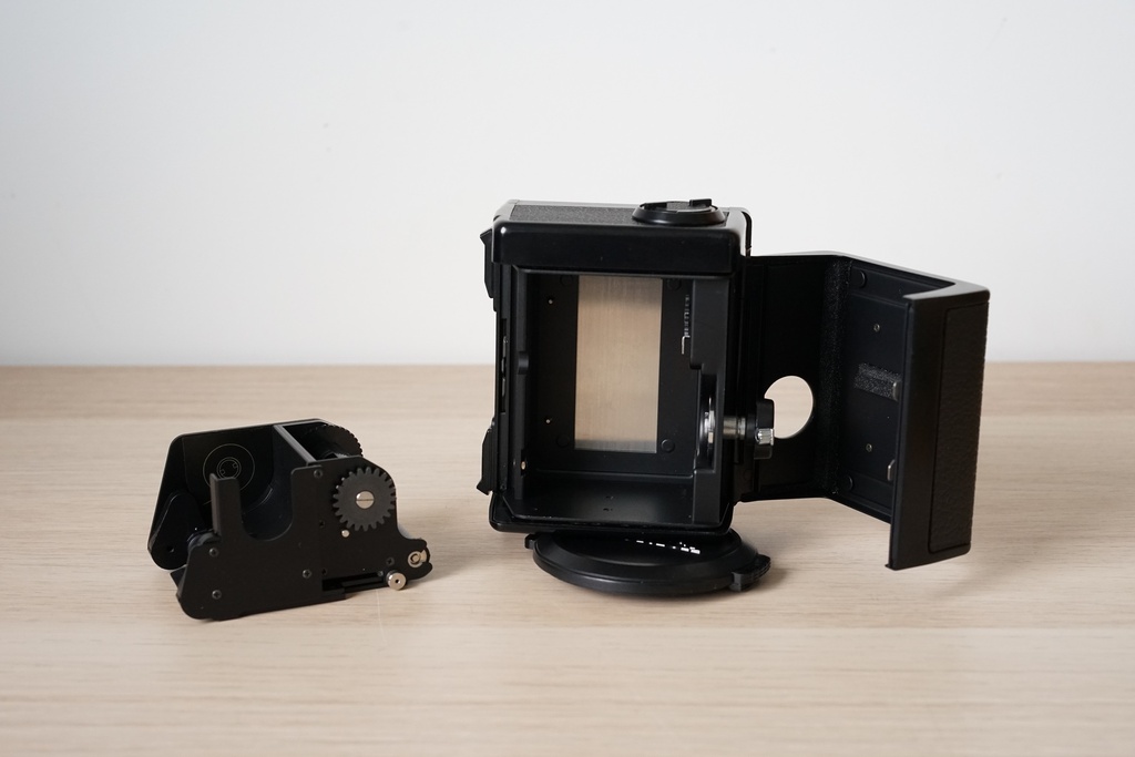 Dos 135 N Zenza Bronica ETR / ETRs / ETRsi + Verre de visée Cadre 135