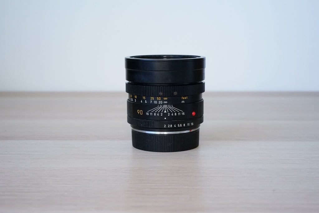 Leica 90mm f2 Summicron-R (3-cam)