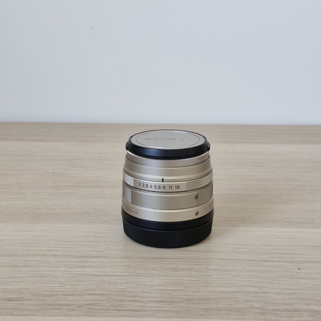 Objectif Planar 45mm F2 Contax G + Filtre P