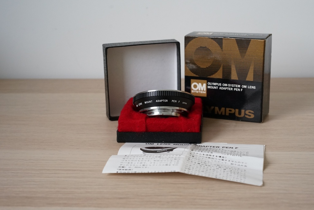 Adaptateur Objectif Olympus OM > Olympus PEN F / FT